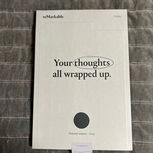 Brand new Remarkable 2 grey case